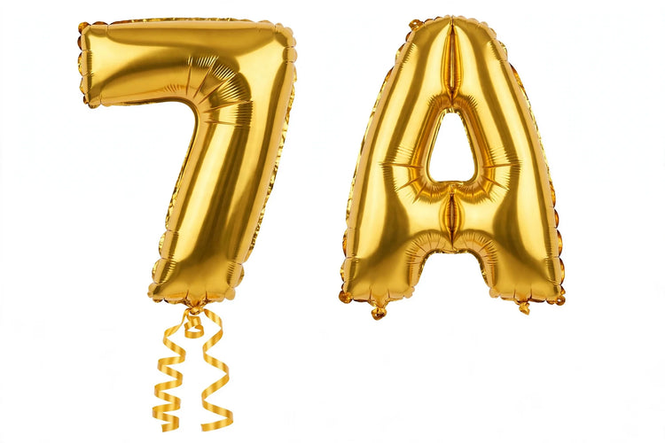 Foil Letters/Numbers