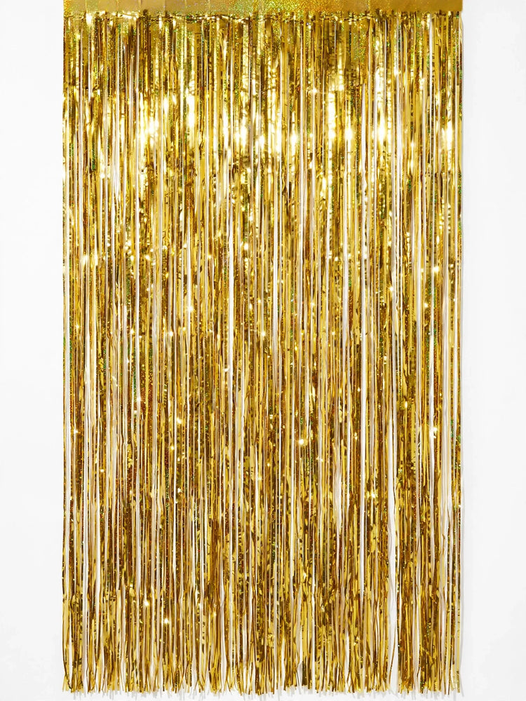 Metallic Fringe Backdrop