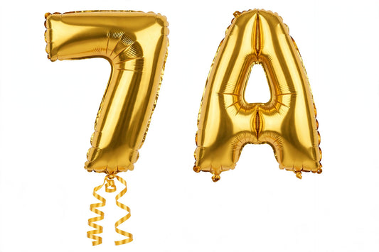 Foil Number or Letter Balloons