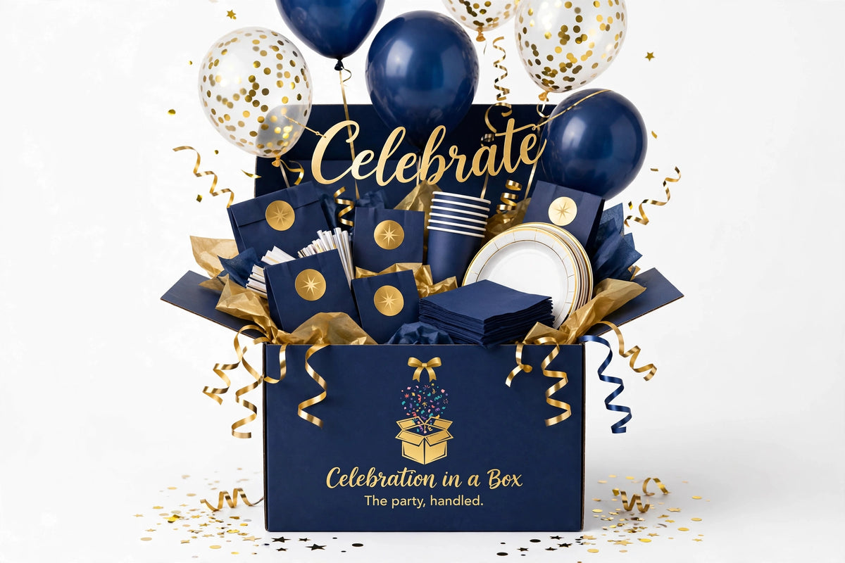 Navy & Gold (Premium Party Box)